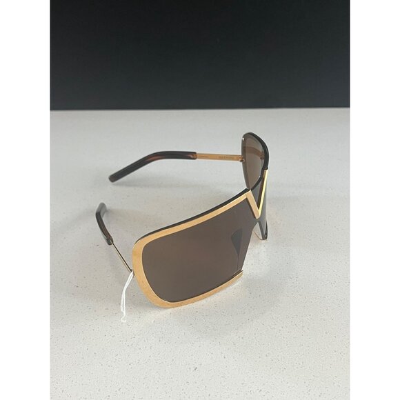 Valentino Garavani VLS-120A-146 Oversized 90mm grey Shield Sunglasses - Picture 7 of 12